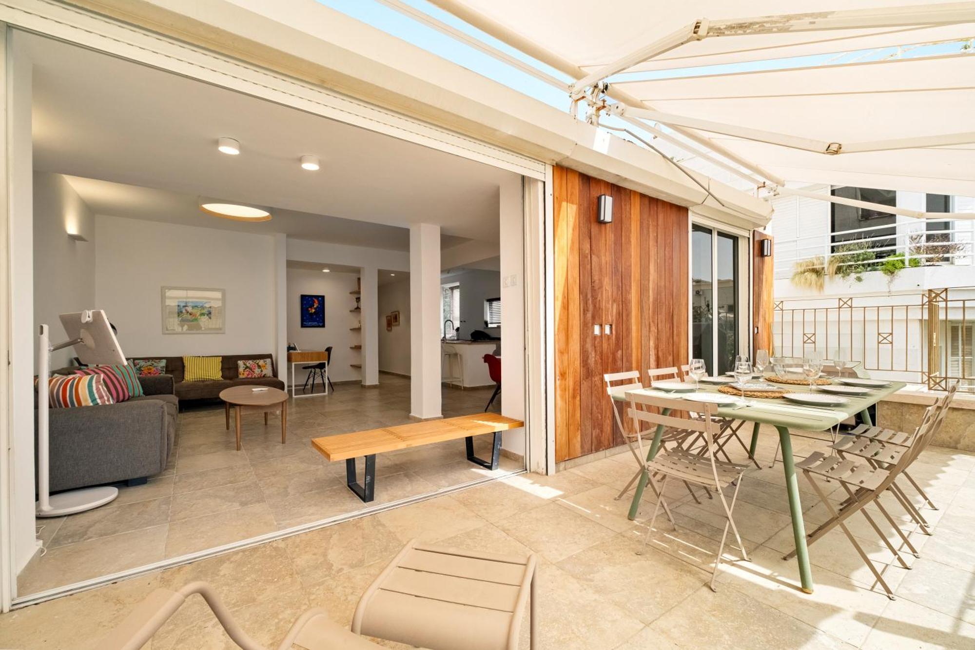 תל אביב Penthouse & Terrace Near Hilton By Feelhome מראה חיצוני תמונה